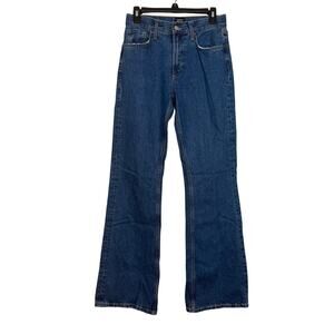 BDG Urban Outfitters High Waisted Boot Cut Blue Denim Jeans w/Pockets- Size 26